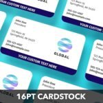 Custom Rounded Corner Business Cards – Premium 16PT Cardstock (Bundle of 10) - Image 3