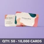 Custom Rounded Corner Business Cards – Premium 16PT Cardstock (Bundle of 10) - Image 4