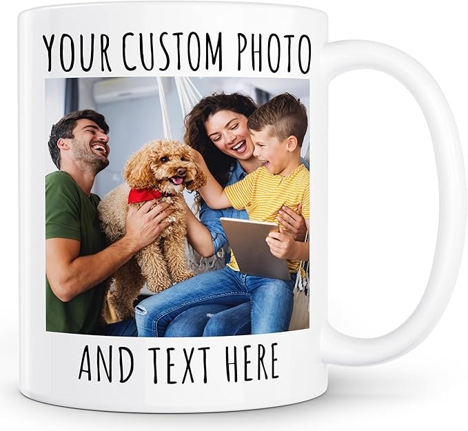 custom mug Personalized Ceramic Coffee Mug – Custom Photo, Logo & Text Mug (Bundle of 12) - Image 1