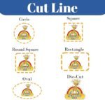 Custom Waterproof Vinyl Stickers – Personalized Logo & Label Printing (Bundle of 500) - Image 3