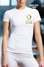 Custom Performance Workout T-Shirt – Quick-Dry Athletic Tee (Bundle of 10) - Image 2